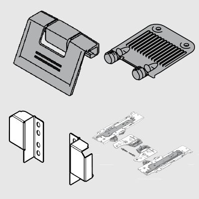 Fiókrendszerek opcionális tartozékai